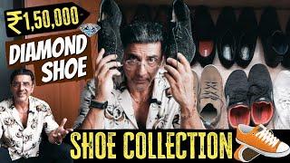 Diamond  Shoe for 1.5 LAKH!!! | Shoe collection  | King Prithiveeraj