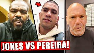 BREAKING! Jon Jones vs Alex Pereira SUGGESTED by UFC! Masvidal signs BOXING CONTRACT with UFC, Dana