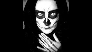 Tutoriel makeup spécial " Halloween " : Halloween Skull + BONUS DELIRIOUS