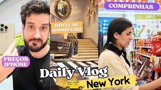 VLOG NOVA YORK l MERCADO, MUITAS COMPRINHAS, NOVO IPHONE e mais