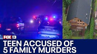 Teen suspect in custody after 5 killed in Fall City home | FOX 13 Seattle