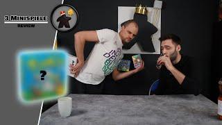 3 TOP WARM UP & ABSACKER BRETTSPIELE | 3 in1 Review | Meeple King