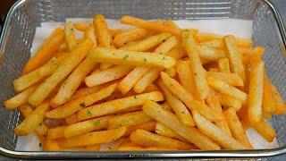 How to Make French Fries At Home ! Crispy Delicious ,  Incredibly Easy