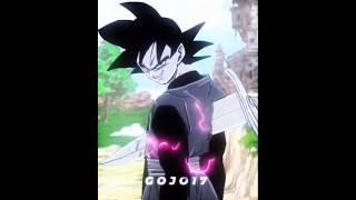 120 FPS [Goku Black Ryoiki Tenkai Edit] #manga #jjk #dragonball #gojo #sukuna #gokublack #trending