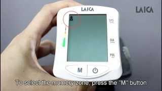 LAICA Automatic Wrist-type Blood Pressure Monitor (BM1006) - How To Use