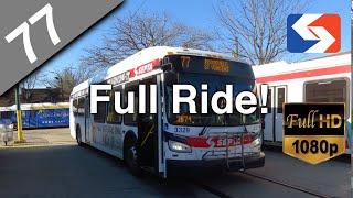 SEPTA Route 77 to Northeast Philadelphia FULL RIDE - 2020 New Flyer XDE40