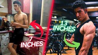 HOW I GREW MY ARMS AS A TALL,SKINNY KIDMY BEST ARMS WORKOUT SPLIT EXPLAINED(HARD GAINER EDITION)
