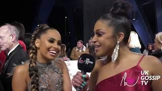 Jourds speaks to Amber Rose Gill at the NTA's