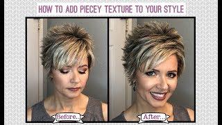Hair Tutorial: How to Add Piecey Texture to Your Style