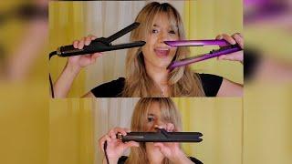 DNA Hairtools Air Styler | How to curl with straightener | Fast and long lasting curls