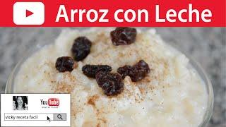 CÓMO HACER ARROZ CON LECHE | #VickyRecetaFacil