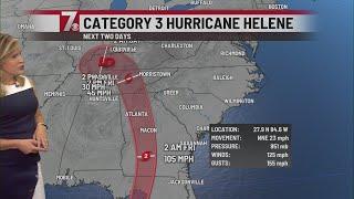 Hurricane Helene - 5pm Forecast Update