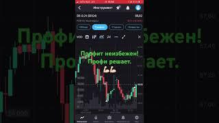 Профи спокоен. #инвестиции #trading #трейдинг #деньги #brent #заработок #фьючерсы #нефть #money