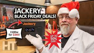 JACKERY Black Friday Solar Generator Power Station Deals!