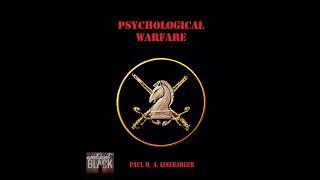 PSYCHOLOGICAL WARFARE - Paul Myron Anthony Linebarger [FULL AUDIOBOOK] CREATORSMIND