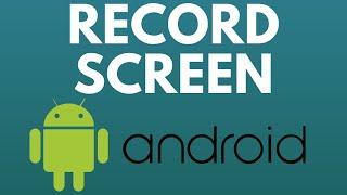 How to Record Screen on Android - Android 11 Built-in Screen Recorder