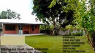 Davao House for Sale - House on a Big Lot in Puan, Talomo, Davao City