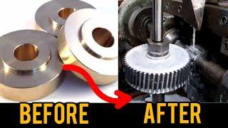 Discover how to produce helical gears -  Hobbing machine - Gears machining methods most popular