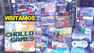  CHOLLO GAMES ️ la icónica TIENDA RETRO de Madrid - Nintendo , SEGA, playstation, XBOX o NEO GEO