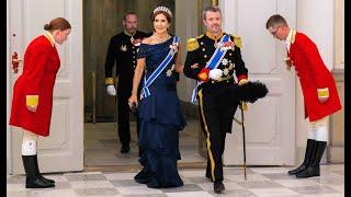 Queen Mary steals the show   State Visit from Iceland to Denmark #royalty