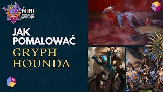 ️ Jak Pomalować Gryph-Hounda z Age of Sigmar?  Szybki i Prosty Tutorial! 