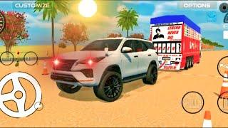 Red  Scorpio Driving Village Area (3D Indian Car Driving Simulator ) Android Gameplay #3danimation