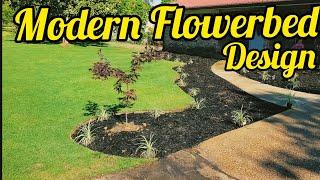 Modern Flowerbed Makeover Start to Finish - Live Edge