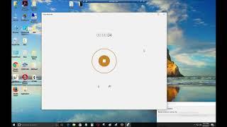 Sound Recorder on Windows 10