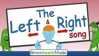 The Left and Right Song | Kids Songs | Green Bean's Music