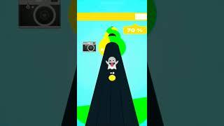 Helix ball run flash satisfying gameplay #shorts #helixball #satisfyinggame #androidgame