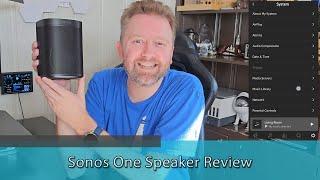 A PERFECT HOME THEATER SPEAKER? - Sonos One Speaker Review