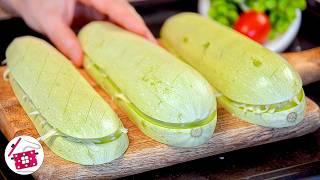 I cook THIS every day! Zucchini tastes better than MEAT! 3 delicious recipes at once! Simple zucc..