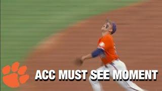 Clemson's Max Wagner Makes The Over-The-Shoulder Grab | Must See Moment