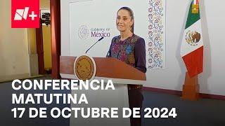 Conferencia Claudia Sheinbaum hoy / 17 de octubre de 2024 | EN VIVO