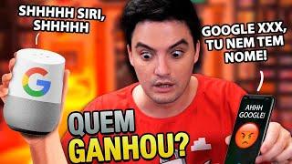 NOVA BATALHA! SIRI vs. GOOGLE HOME! QUEM GANHOU? [+10]