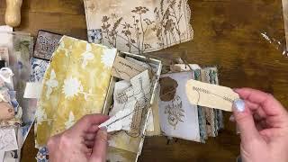 Working in the Feb Journal | Hither and Yon Studio Livestream replay Crafty Chat