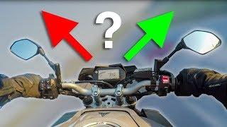 THE COUNTERSTEERING: IF YOU TURN TO THE LEFT, THE NOTORCYCLE GOES TO THE RIGHT???