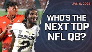 Who Is the Top Quarterback in the NFL Draft? | Hurrdat Sports Radio | Monday, January 6th, 2025