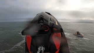 Seadoo Rxp-x 300 Lunan Bay wave jumping and fail