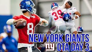 SO MUCH NEW INFO!  | 2024 New York Giants OTA Day 3