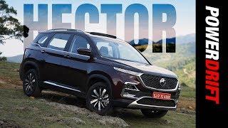 MG Hector : A car with a voice : PowerDrift