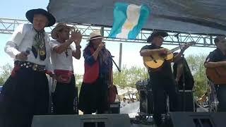 Bailanta chamamecera en la Celebración Isidro Velázquez - Vicente Gauna en Pampa Bandera 2024