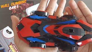 "Wall Climbing Cars: The Coolest Toy for Young Explorers!"  Wall-Climbing Car Unboxing and Demo