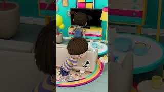 Sumi Can't watch TV in peace  #shorts #funny #animation