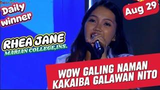 RHEA JANE DAILY WINNER TAWAG NG TANGHALAN #showtimeonlineu