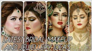 LATEST BRIDAL MAKEUP AND JEWELRY IDEAS || FASHION & BEAUTY WORLD