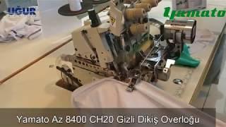 Yamato Az 8400 CH 20 Gizli Dikiş Overlok Makinesi