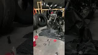 Final tear down and build up for paint !