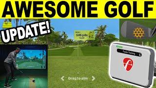 Awesome Golf Simulator Software Update & Flightscope Mevo+ Setup Tips!