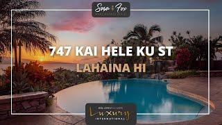 747 Kai Hale Ku St, Lahaina HI  | Sara Fox Real Estate Maui